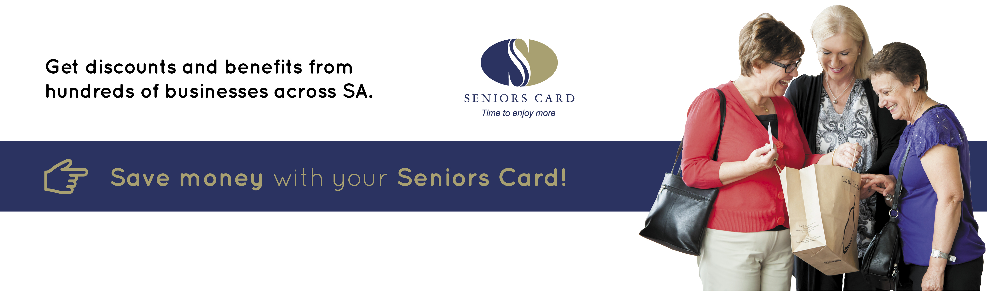 Save money with your Seniors Card!